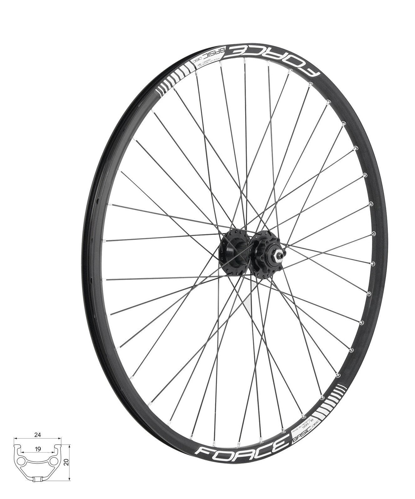 roata fata 28 force basic disc 622x19 1