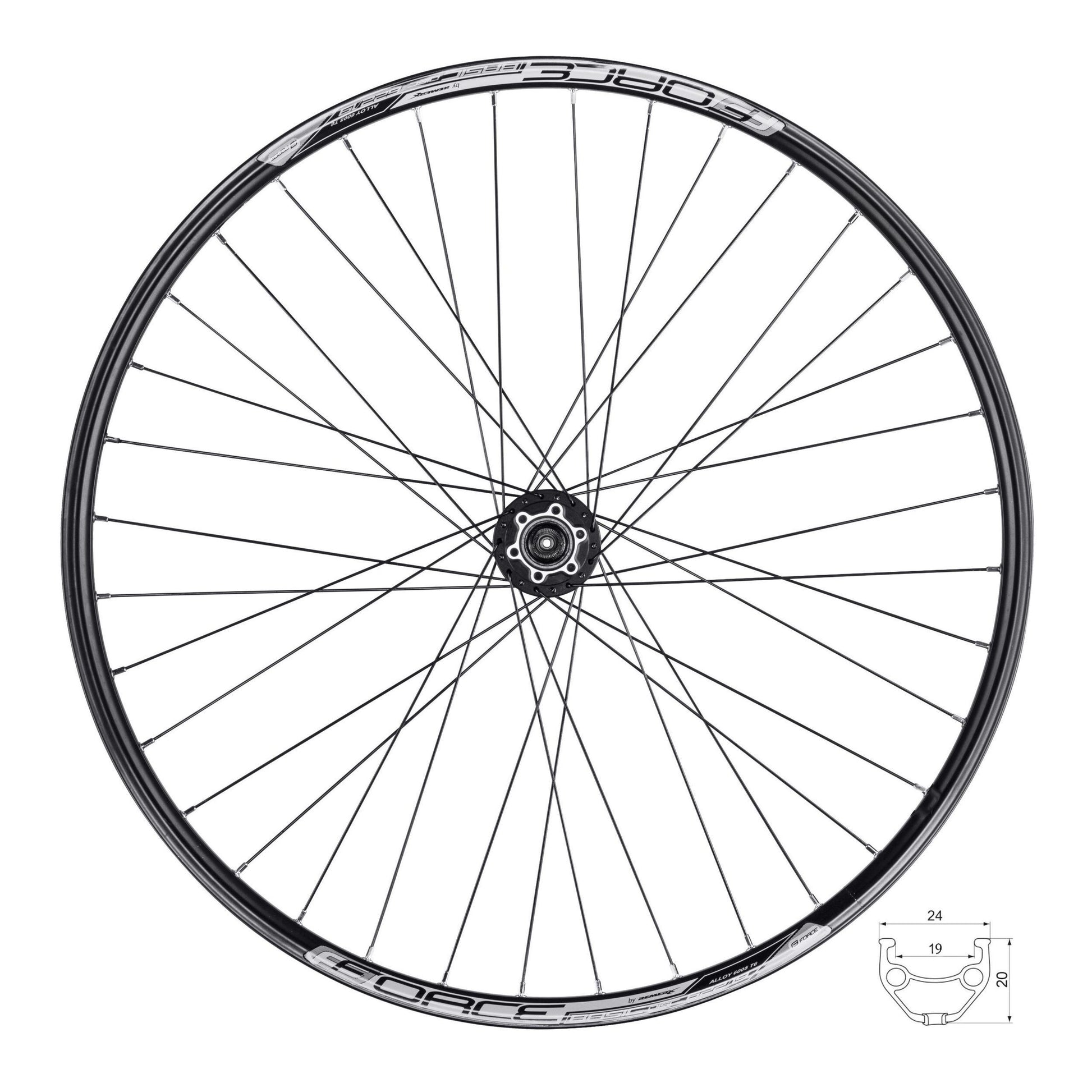 roata fata force basic disc 622x19 butuc shimano hbm475 scaled