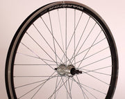 roata spate 26 janta dubla warrior negru butuc alu filet