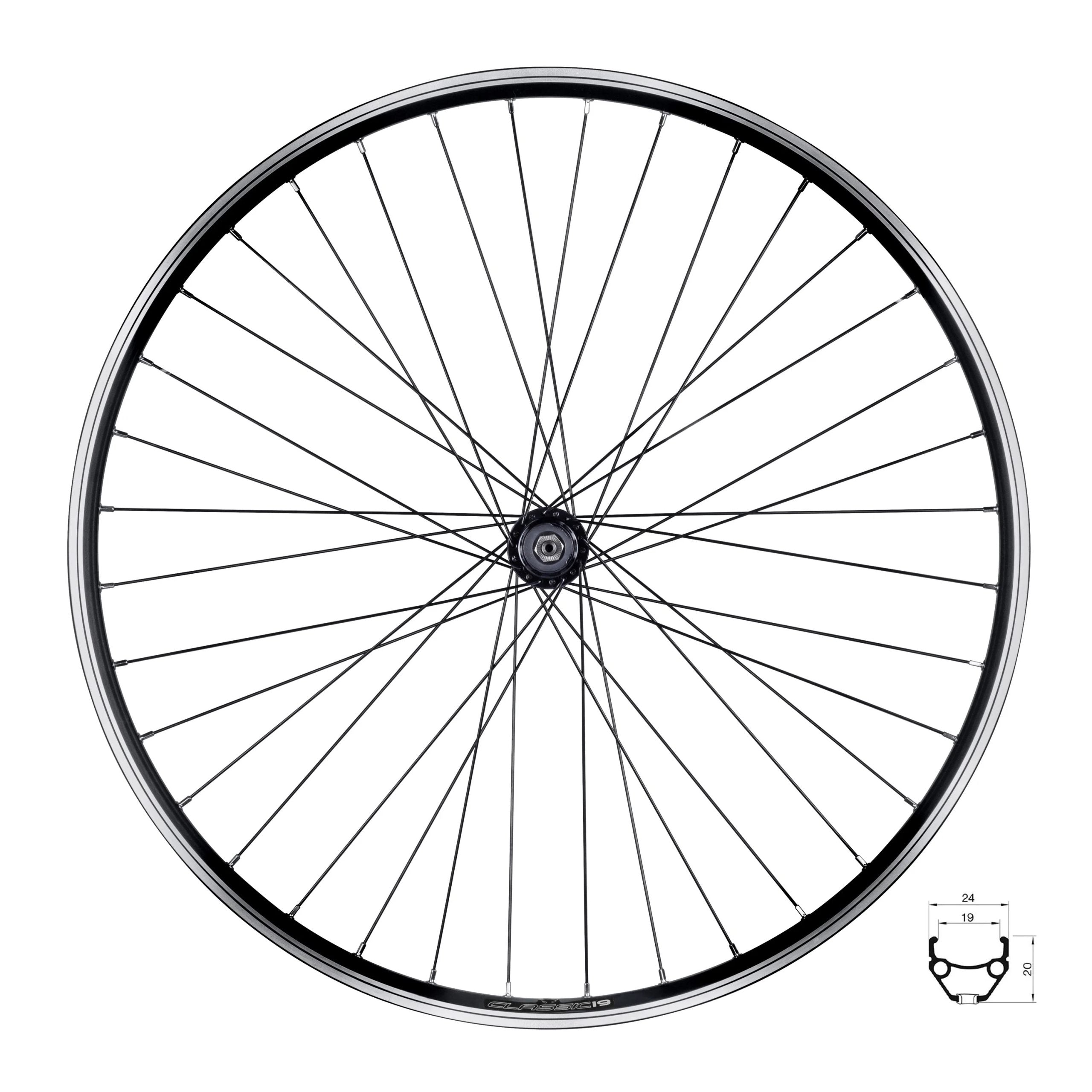 Roata spate Force CLASSIC 559x19 V F804321 36H
