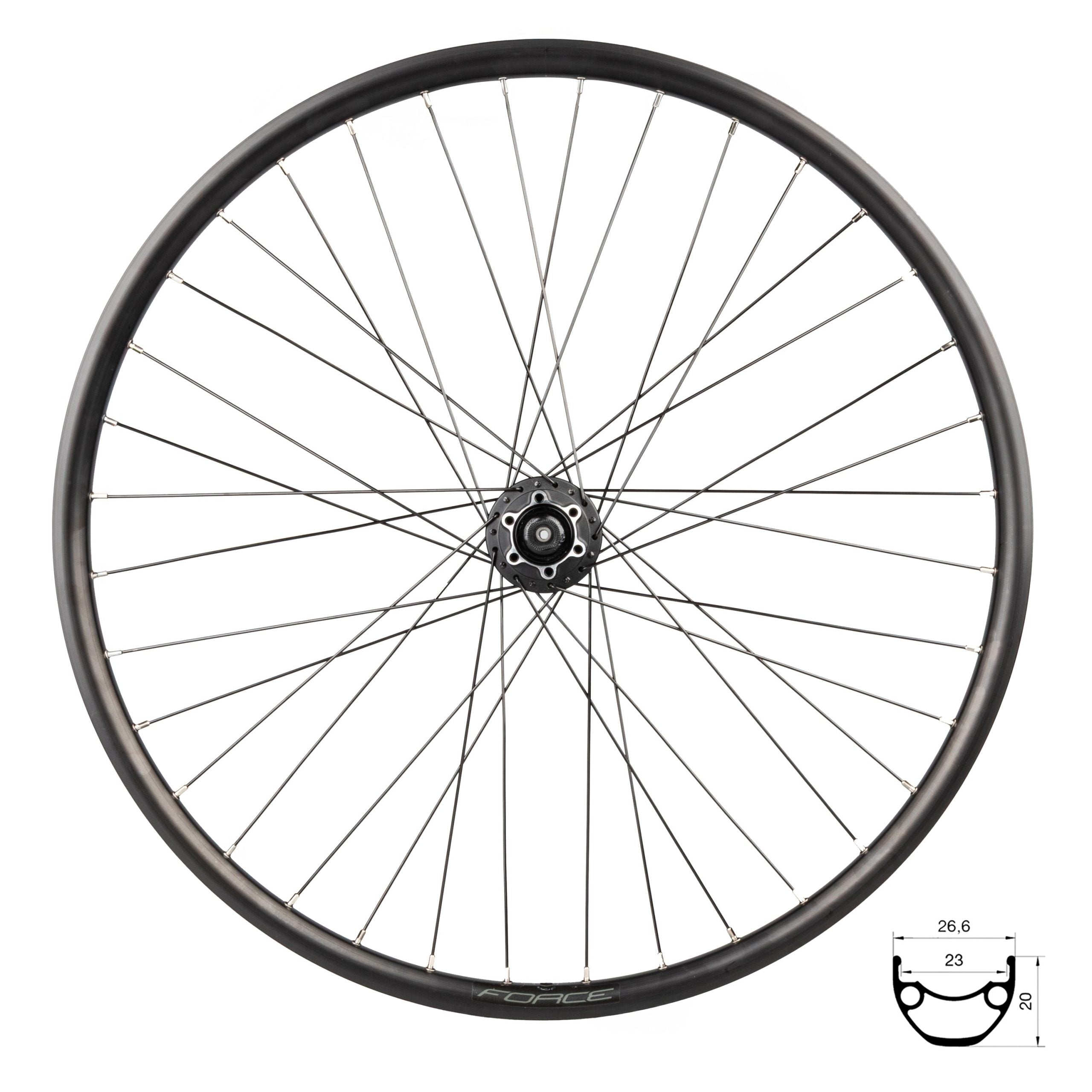Roata Spate Force XC Disc 584x23 FHM475-6b 36H