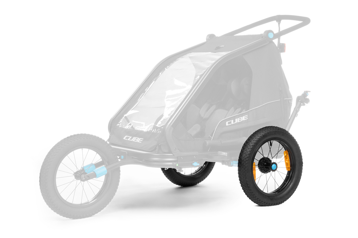 Roți Spate Carucior CUBE Fat For Kids Trailer Double