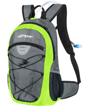 Rucsac Force JORDAN PLUS 20L cu rezervor gri-fluo