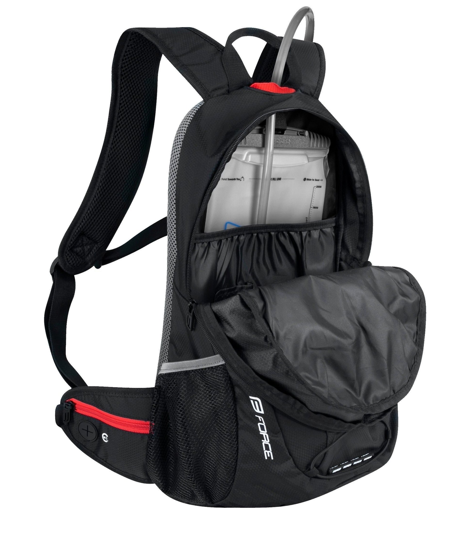 rucsac force jordan plus 20l cu rezervor negru 2
