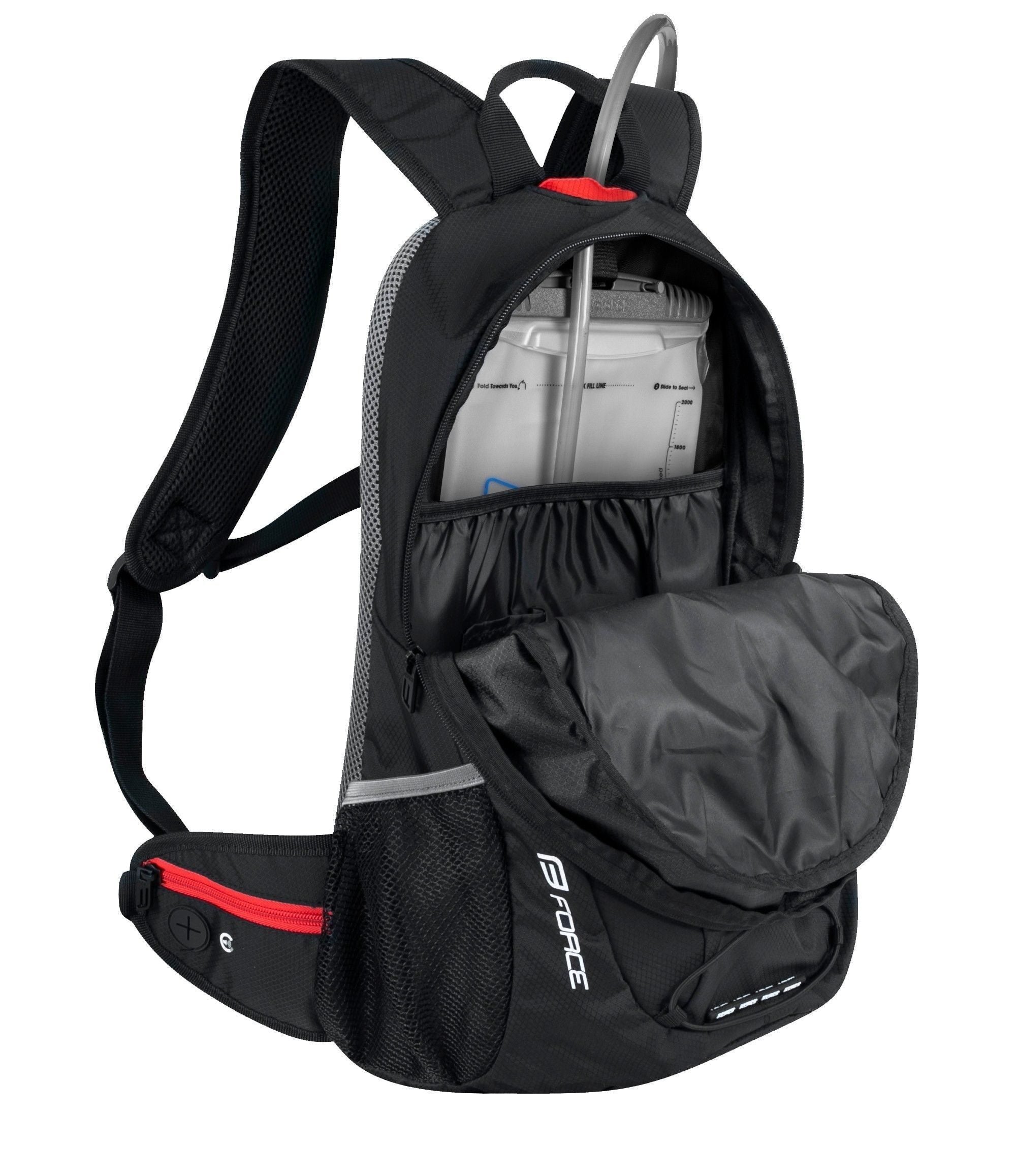 rucsac force jordan plus 20l cu rezervor negru 2