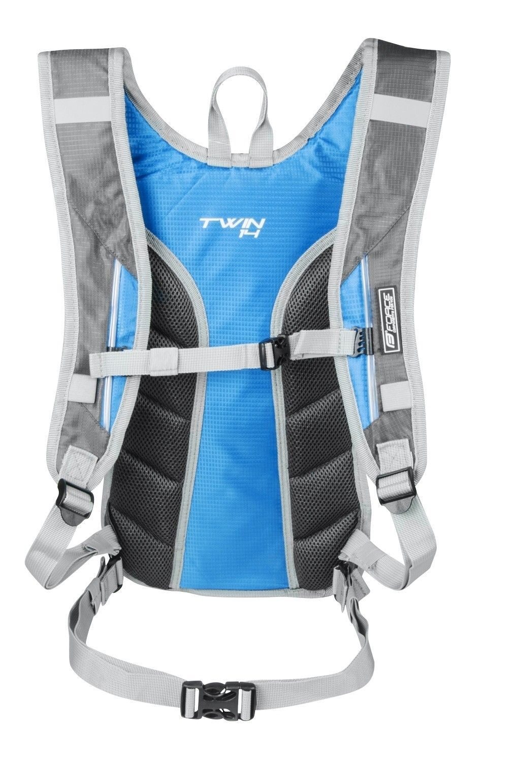 rucsac force twin 14l gri albastru 1