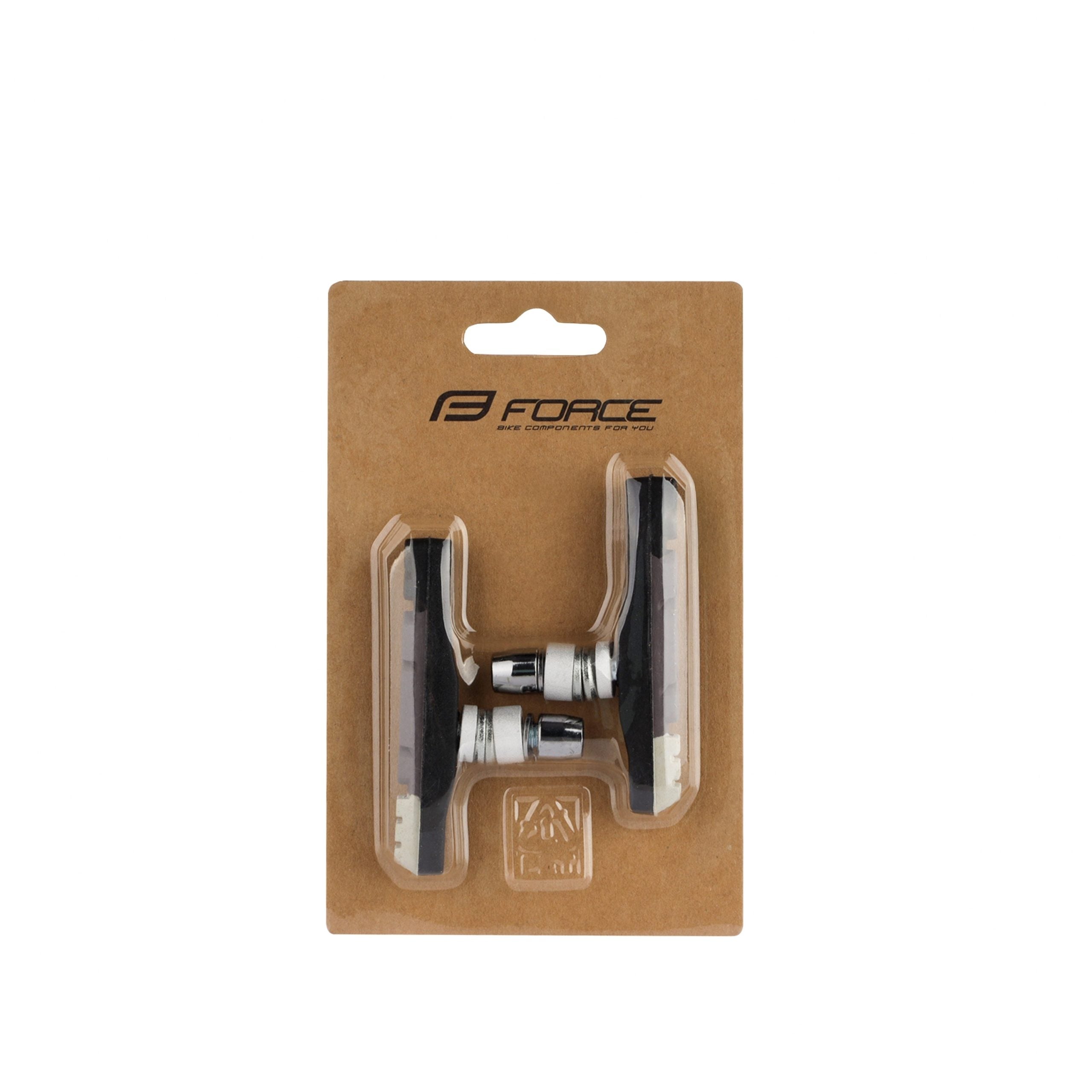 Saboti frana Force 70mm negru/gri impachetat