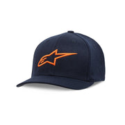 sapca alpinestars ageless curve albastru portocaliu s m