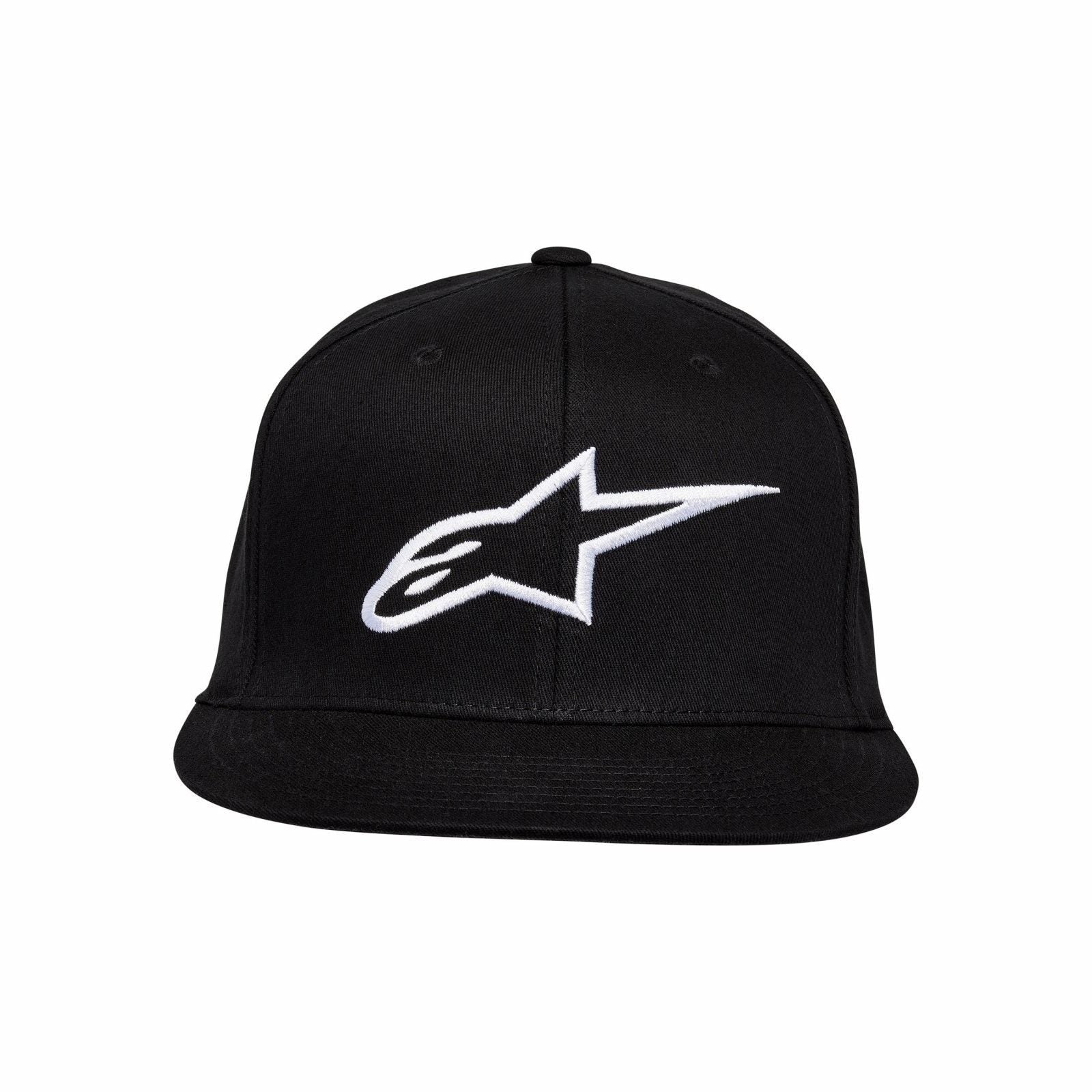 sapca alpinestars ageless flatbill negru alb s m 1