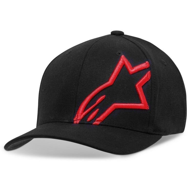 sapca alpinestars corp shift 2 flexfit negru rosu s m