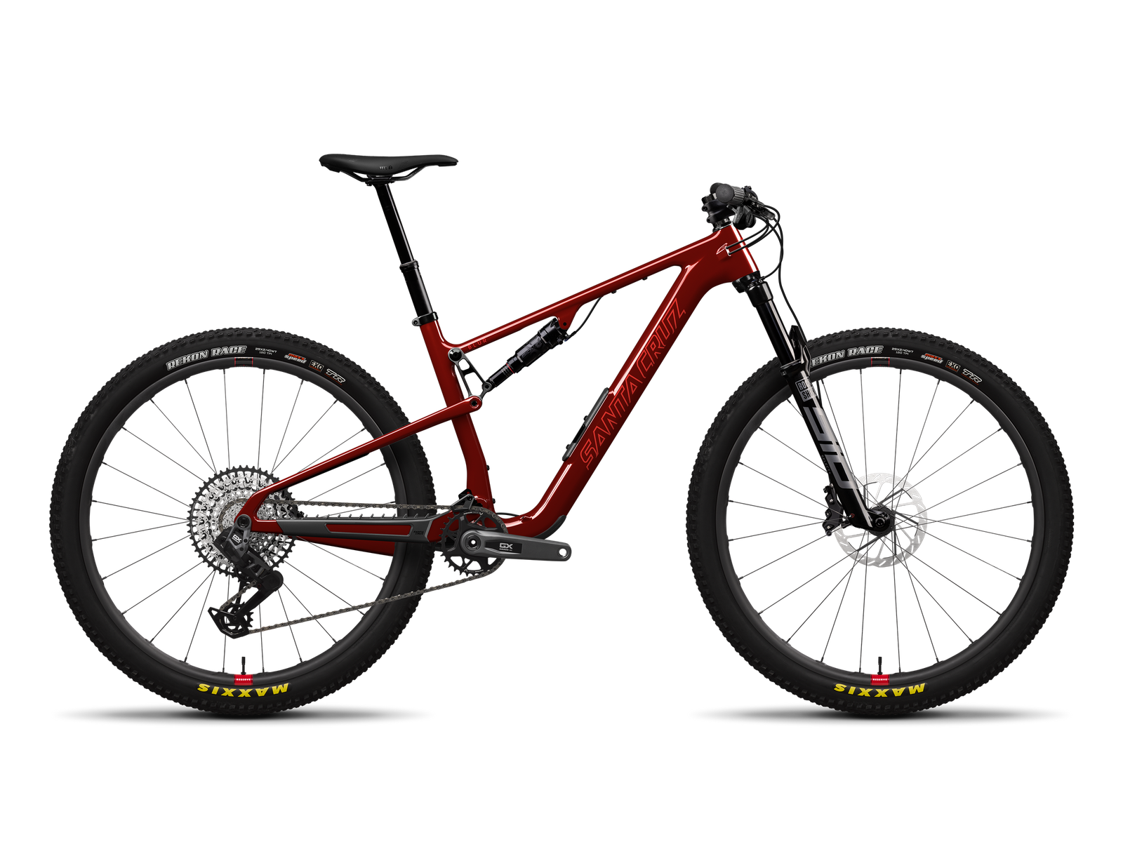 Santa Cruz Blur CC 2027 GX AXS Race RSV, Gloss Tart Cherry