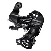 Schimbator spate Shimano Tourney RD-TY300-D, 6/7 viteze, Direct Attachament, Negru (ARDTY300D), vrac