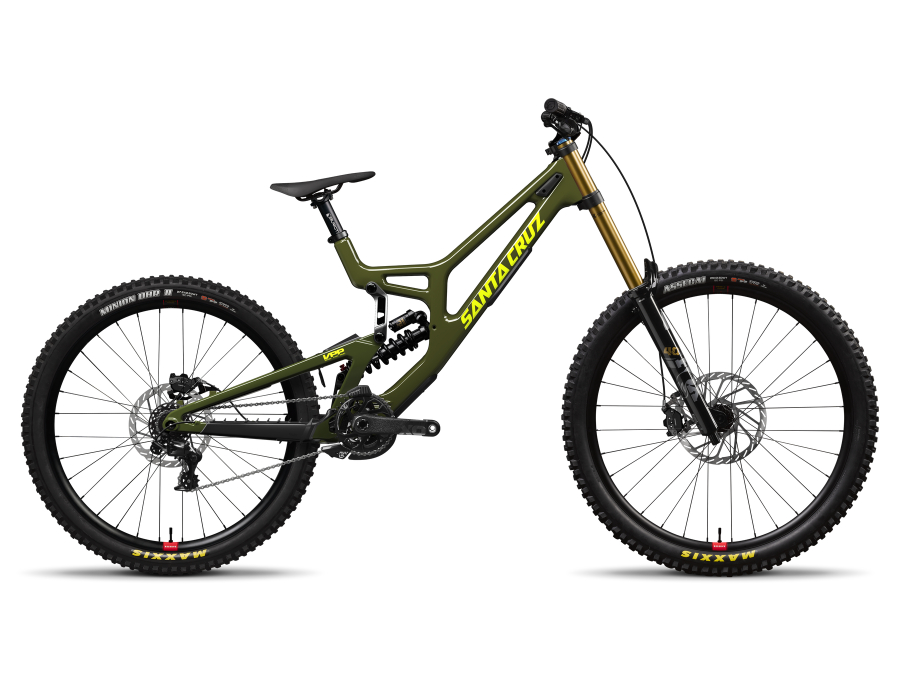 Santa Cruz V10 CC DH X01 2027 - Gloss Kelp Green