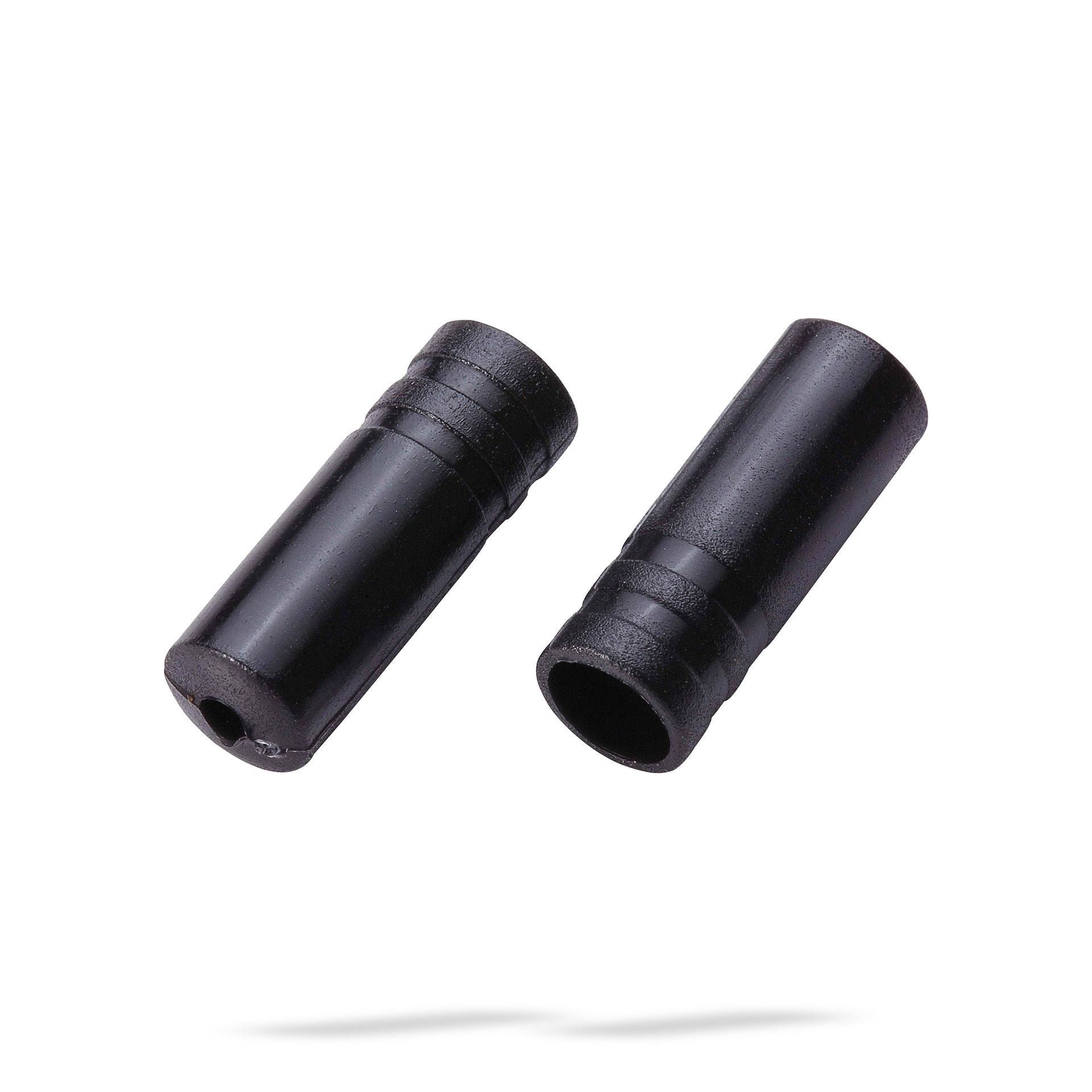 set 150 capete camasa schimbator bbb bcb 150 cableend 4mm plastic negru 1
