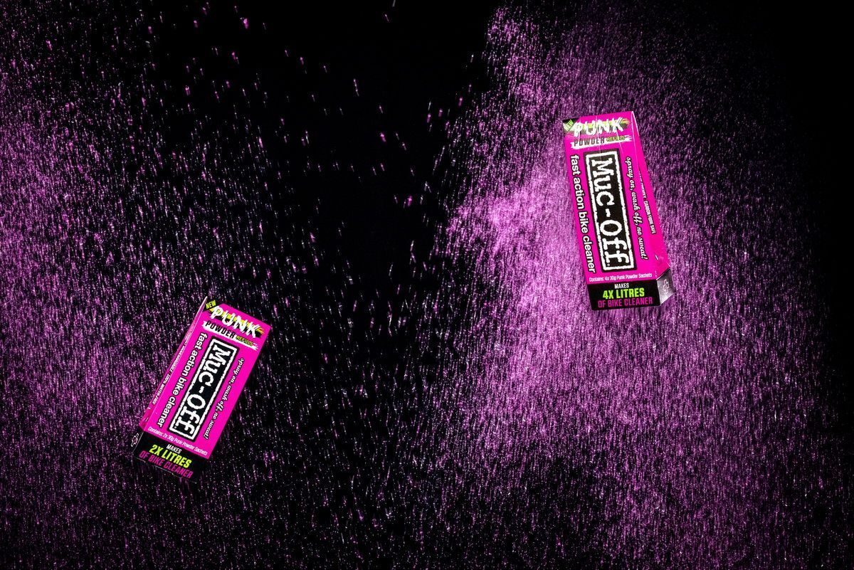 set 2 plicuri detergent pudra muc off punk powder 2