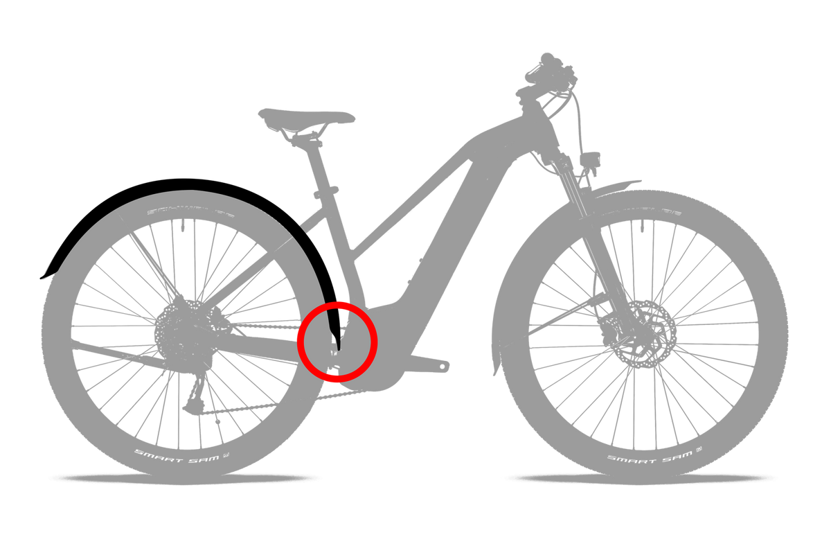Set Aparatori ACID Mudguard Set 45 28'' BB Mount 2.0
