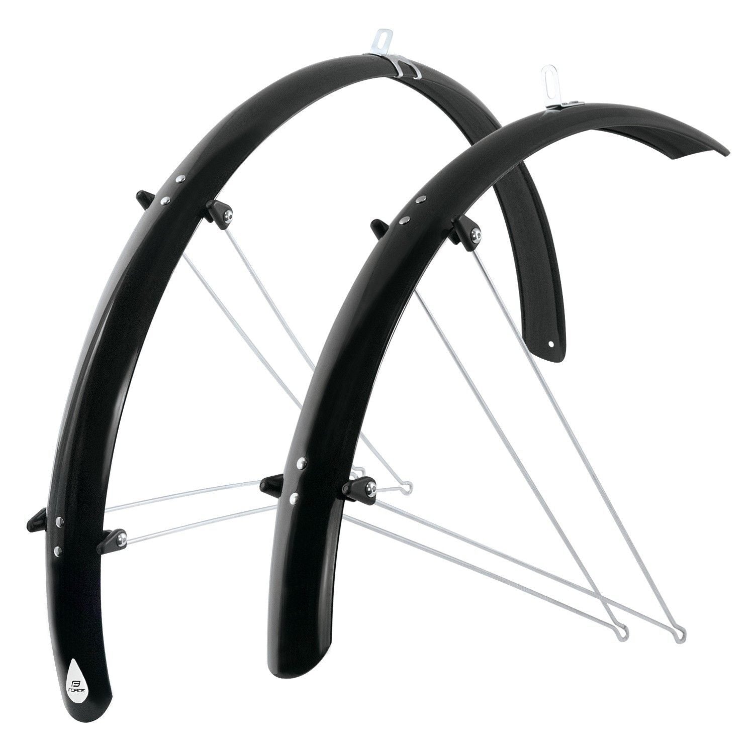 set aparatori force aluflex trekking 28 negre 2