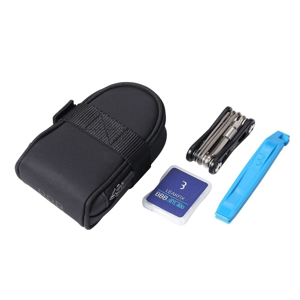 set borseta scule bbb bsb 55 combiset racepack neagra 125 x 80 x 50mm 3