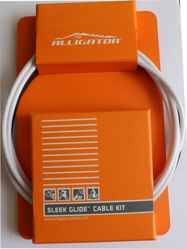 set cablu schimbator alligator sptwh sleekglide mtb alb