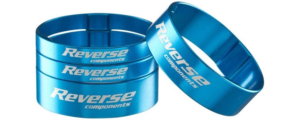 set distantiere reverse 11 8 aluminiu albastru deschis
