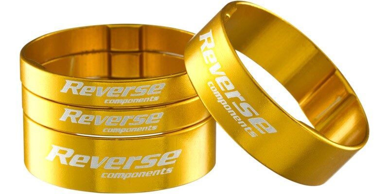 set distantiere reverse ultra light 11 8 aluminiu aurii