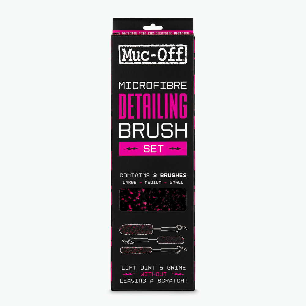 Set Muc-Off 3 perii din microfibra pentru detailing