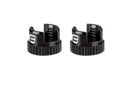 Set piulite de janta Force pentru valve presta, aluminiu