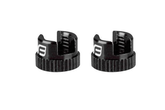 Set piulite de janta Force pentru valve presta, aluminiu