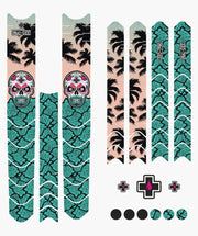 set stickere protectie cadru muc off frame protection kit dh enduro trail day of the shred