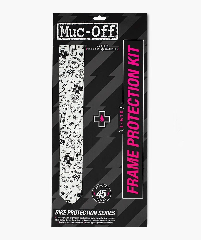 set stickere protectie cadru muc off frame protection kit e mtb punk 2