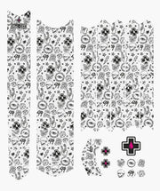 set stickere protectie cadru muc off frame protection kit e mtb punk