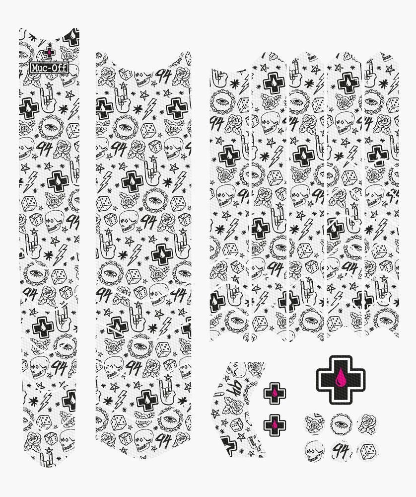 set stickere protectie cadru muc off frame protection kit e mtb punk
