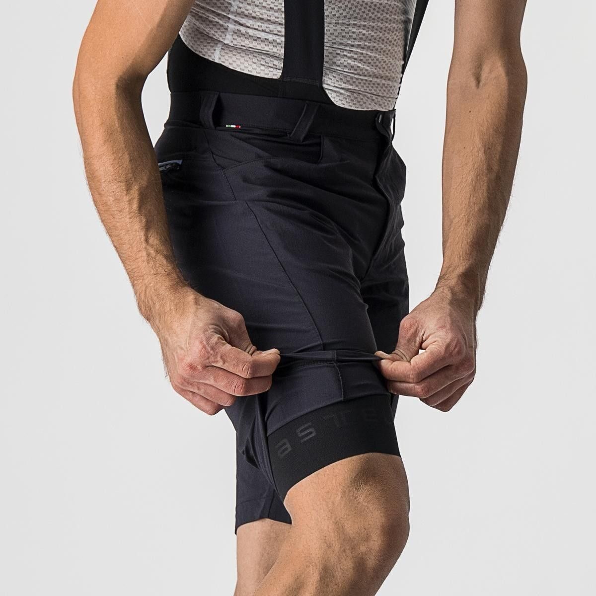 short castelli unlimited baggy negru m 5