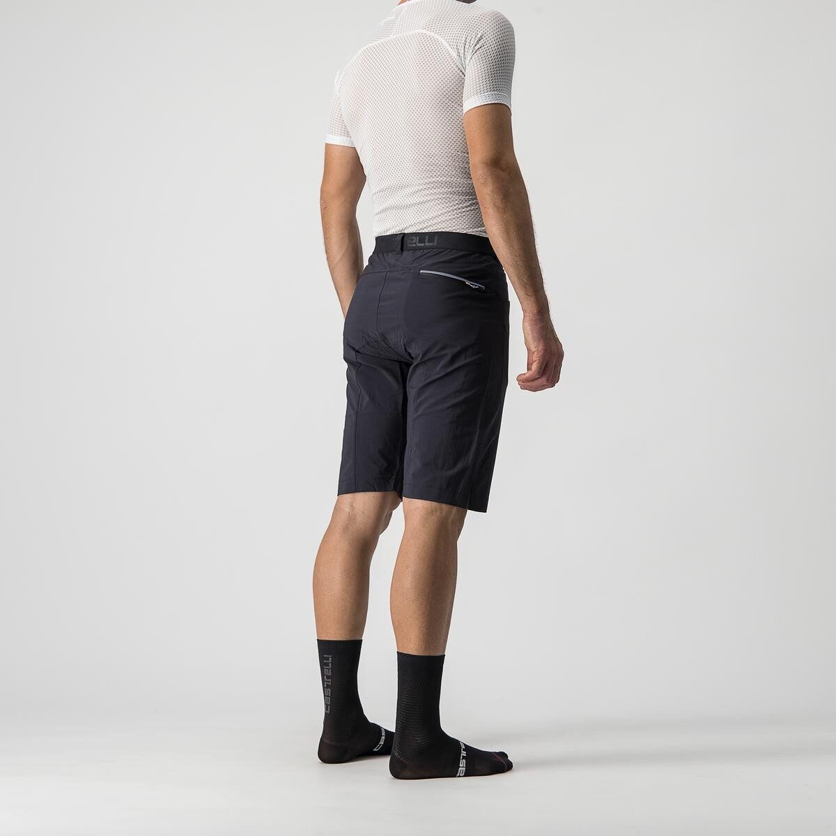 short castelli unlimited baggy negru xl 1