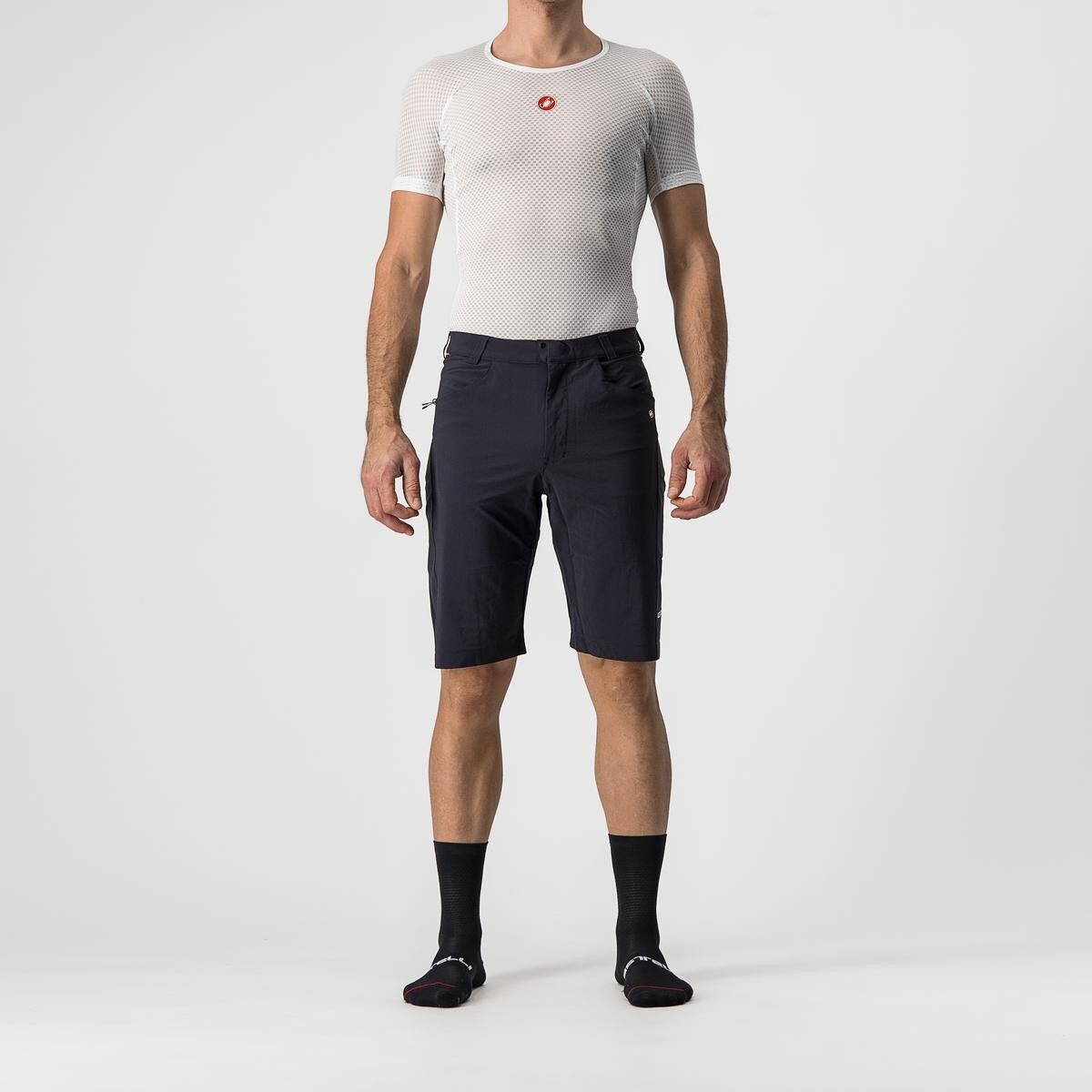 short castelli unlimited baggy negru xl 2