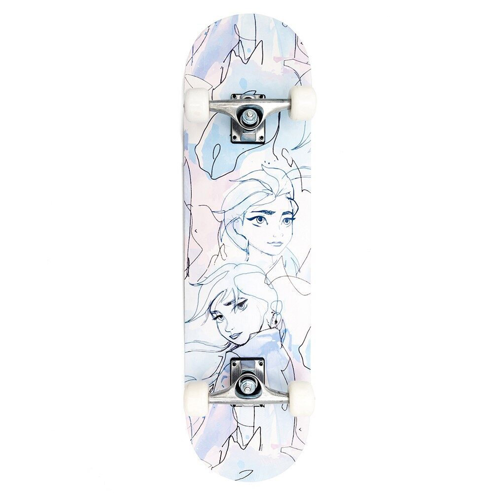 skateboard seven big wooden watercolor frozen 3