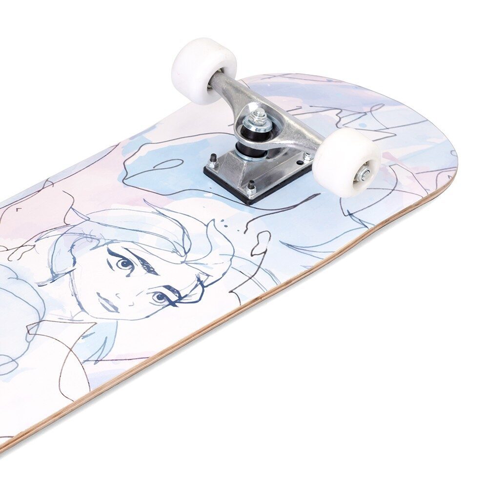 skateboard seven big wooden watercolor frozen 5