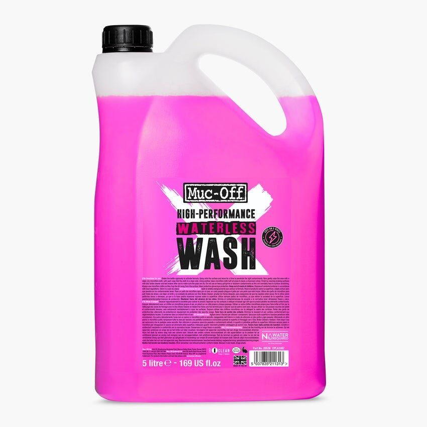 solutie muc off high performance waterless wash 5 litri
