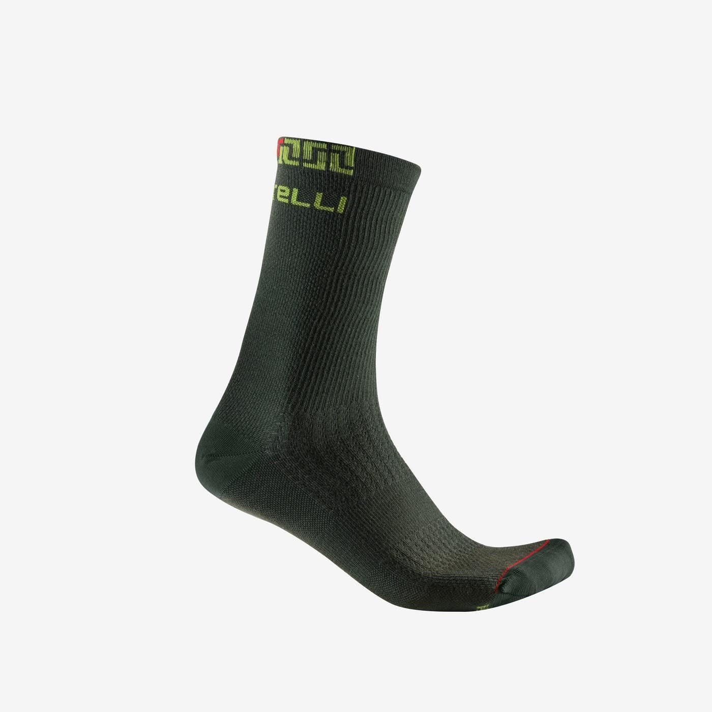 sosete castelli bandito merino 18 verde inchis xxl 44 47