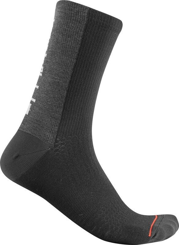 sosete castelli bandito wool 18 negre l xl 40 43