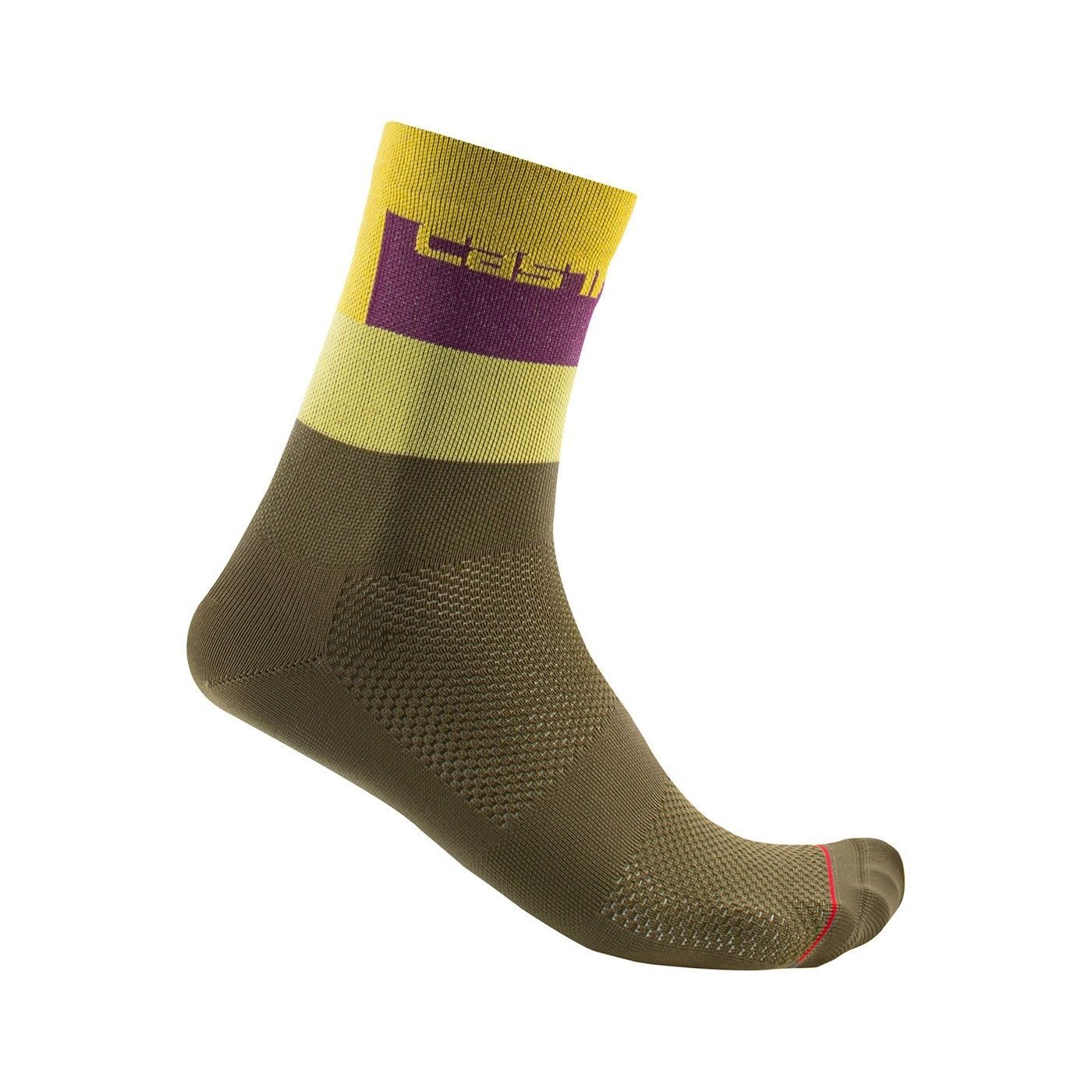 sosete castelli blocco 15 vernil galben visiniu s m 36 39