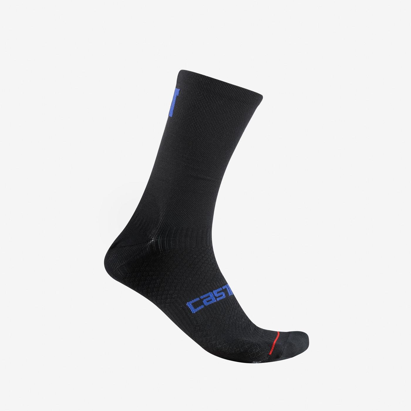 Sosete Castelli Como 15 W Thermal Negre S/M 35-39