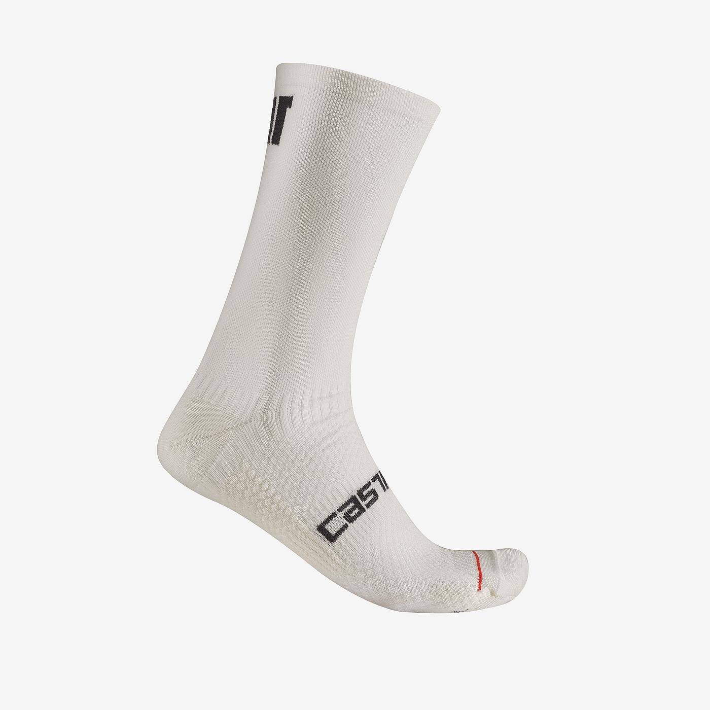 Sosete Castelli Como 20 Thermal Albe XXL 44-47