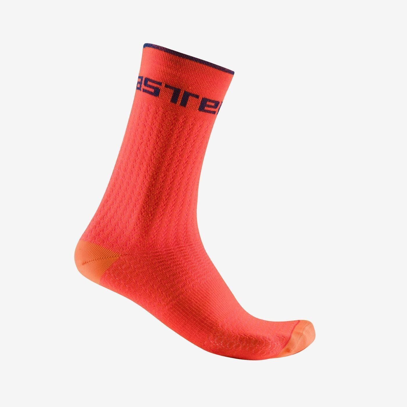 sosete castelli distanza 20 portocaliu briliant xxl 44 47