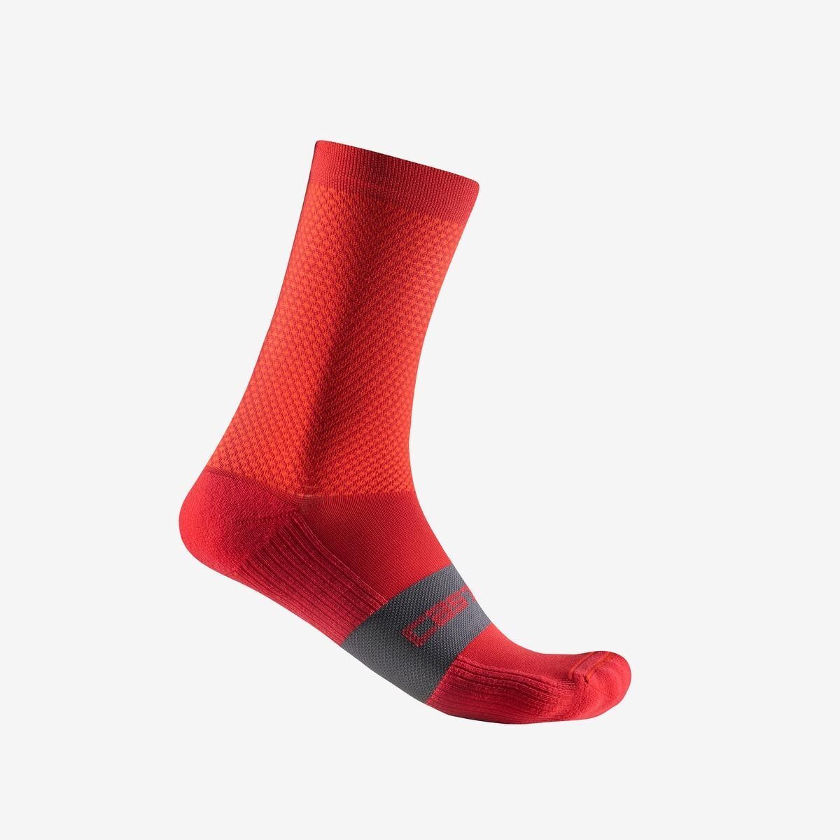 sosete castelli espresso 15 rosu s m 36 39