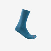 Sosete Castelli Espresso 18, Albastru Metalic, S/M