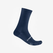 Sosete Castelli Espresso 18, unisex, albastru belgian, XXL, 44-47