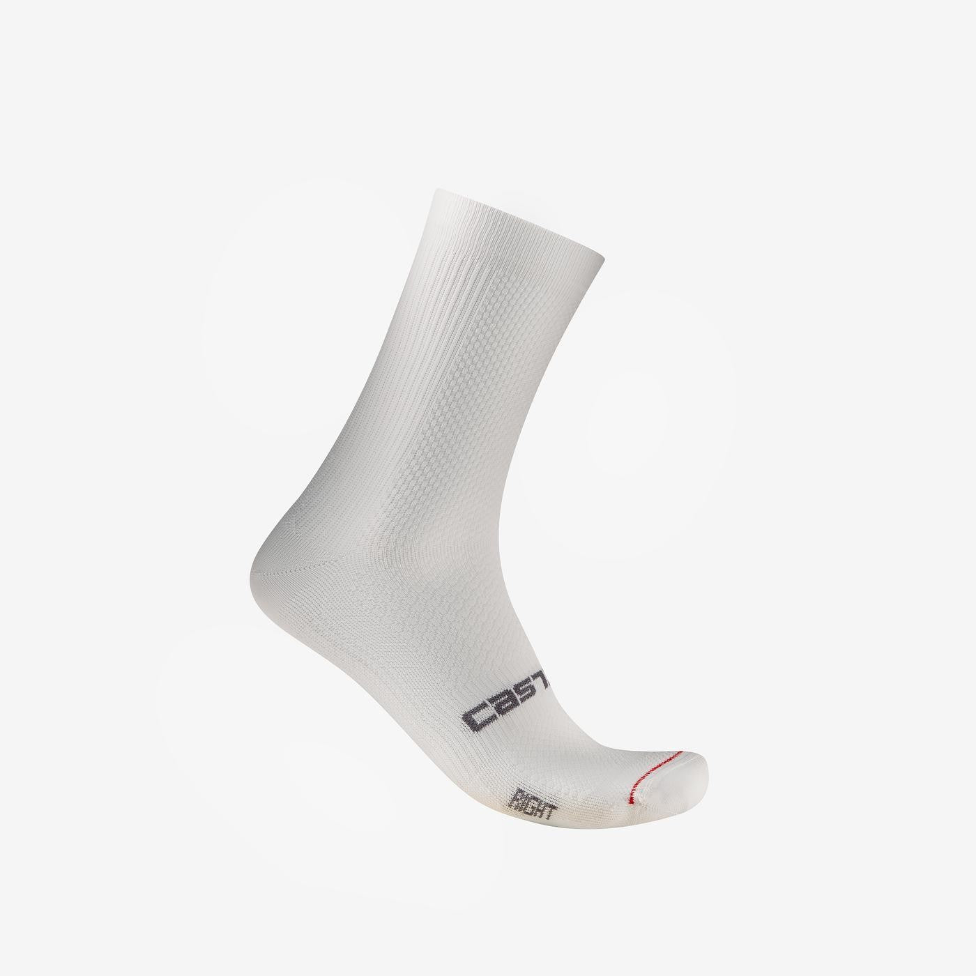 Sosete Castelli Espresso 2 W 12, pentru femei, alb, L/XL, 39-41