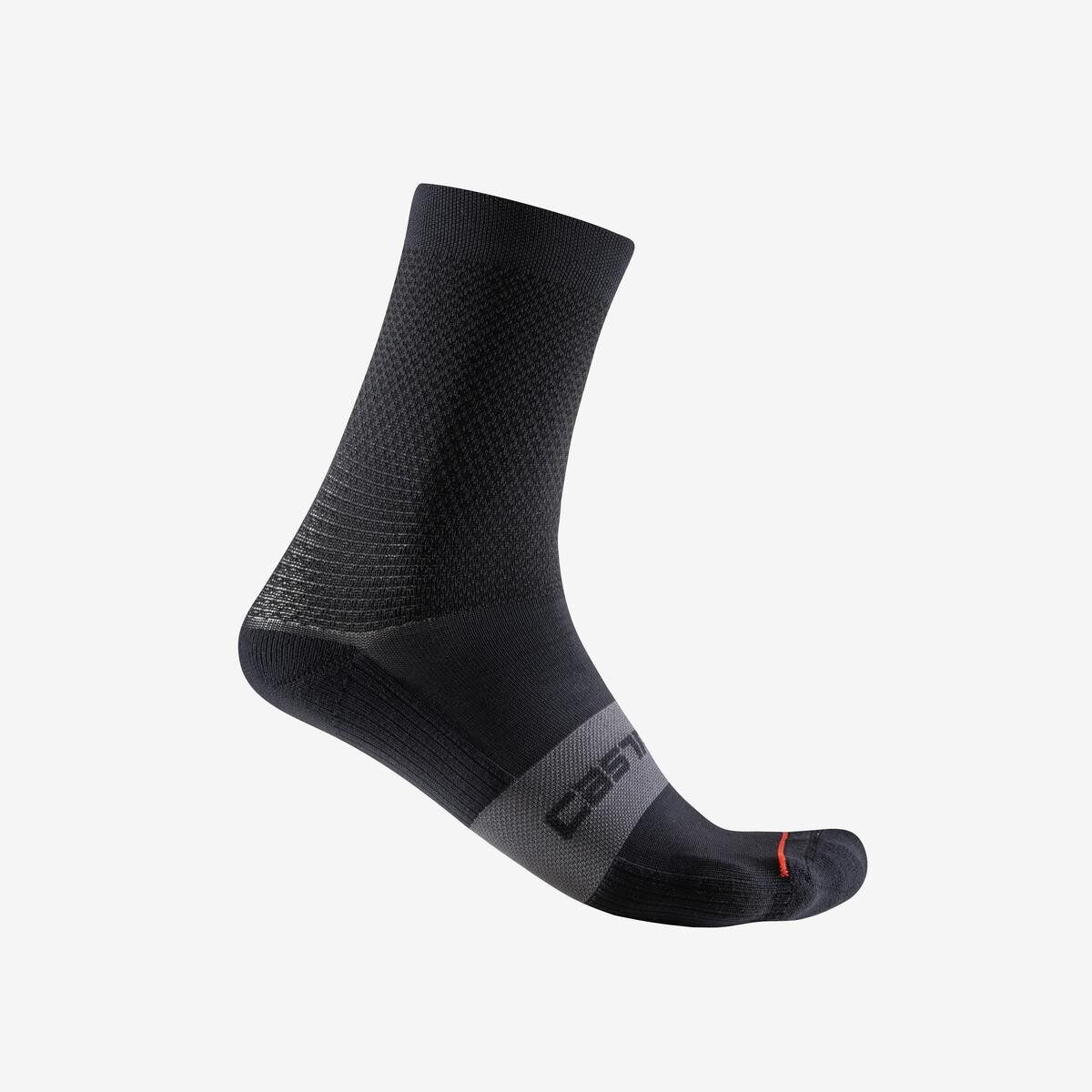 sosete castelli espresso w 12 de dama negru l xl 39 41