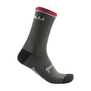sosete castelli quindici soft merino kaki l xl 40 43